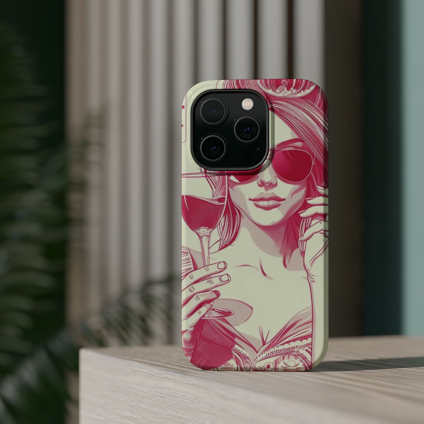 Chic Magnetic Phone Case - Stylish Design, Perfect for Fashionistas, Gift for Birthdays, Holidays, and Every Day