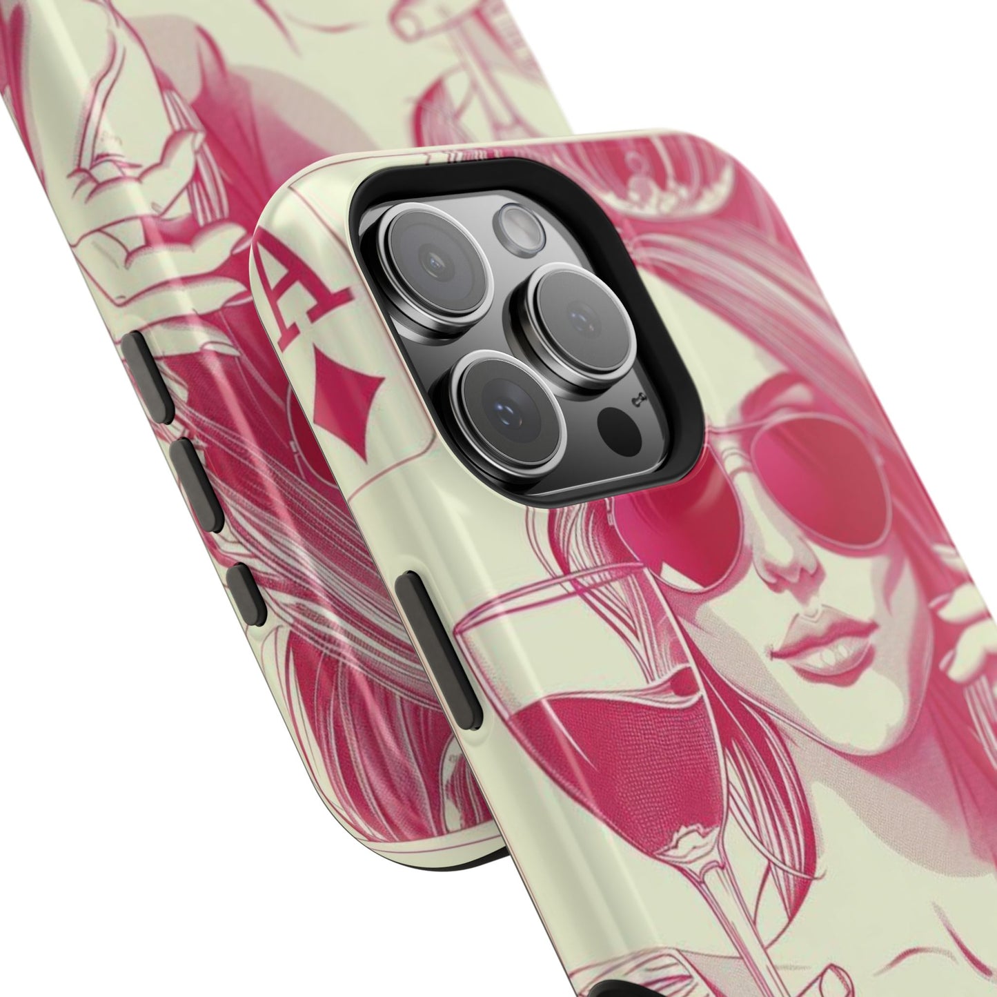 Chic Magnetic Phone Case - Stylish Design, Perfect for Fashionistas, Gift for Birthdays, Holidays, and Every Day