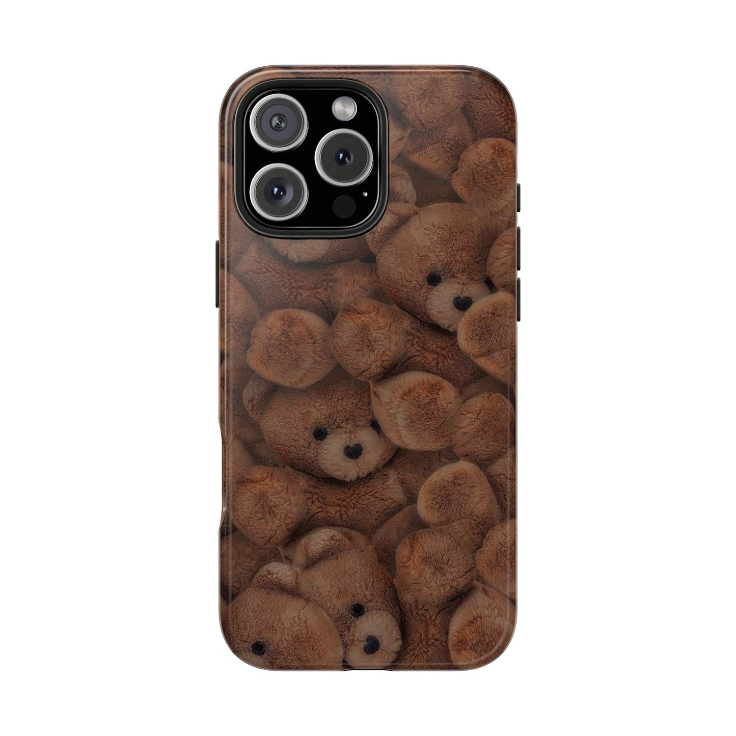 Cuddly Bear Tough Phone Case - Cute and Durable Teddy Bear Design