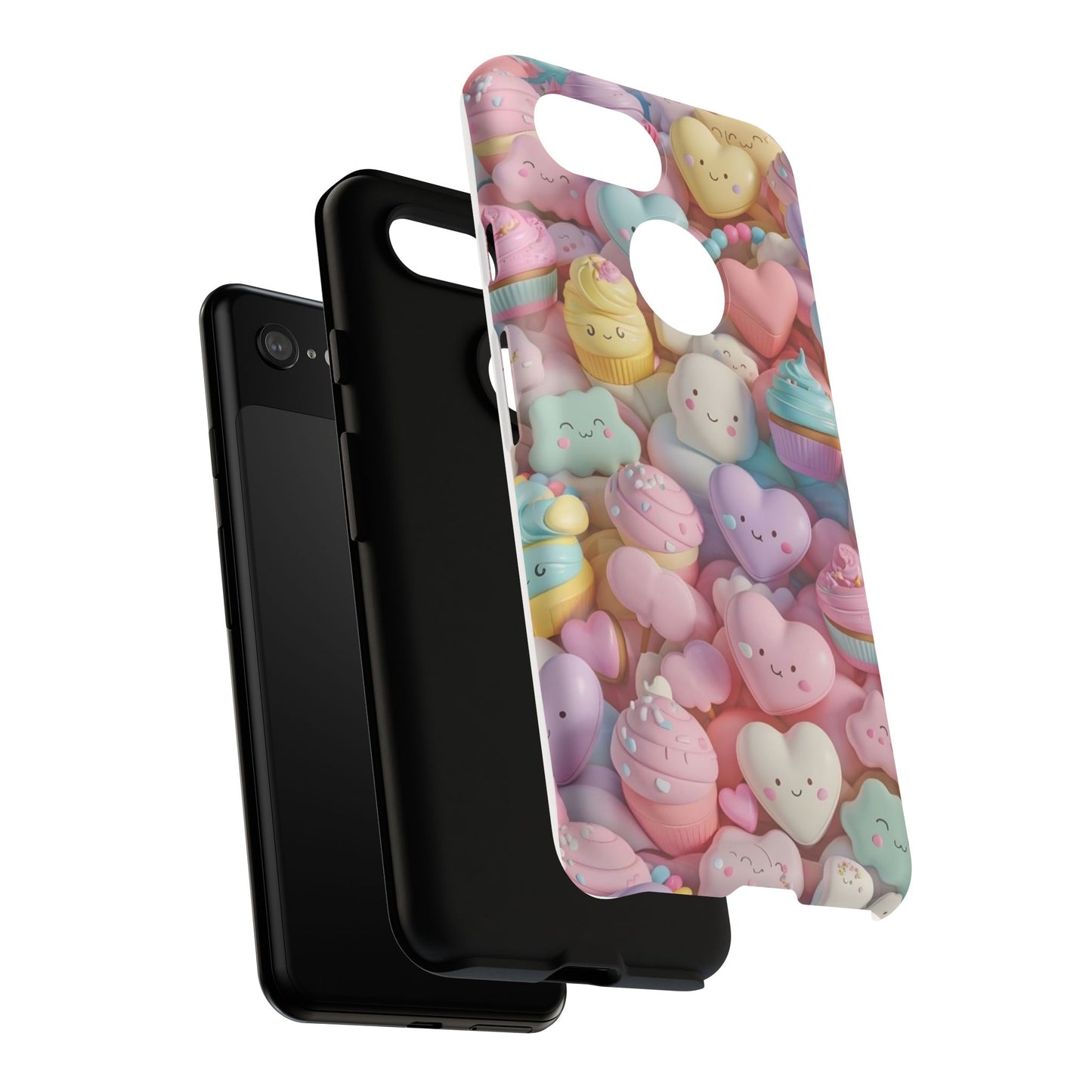 Cute Kawaii Phone Case - Tough Cases with Sweet Treats Design