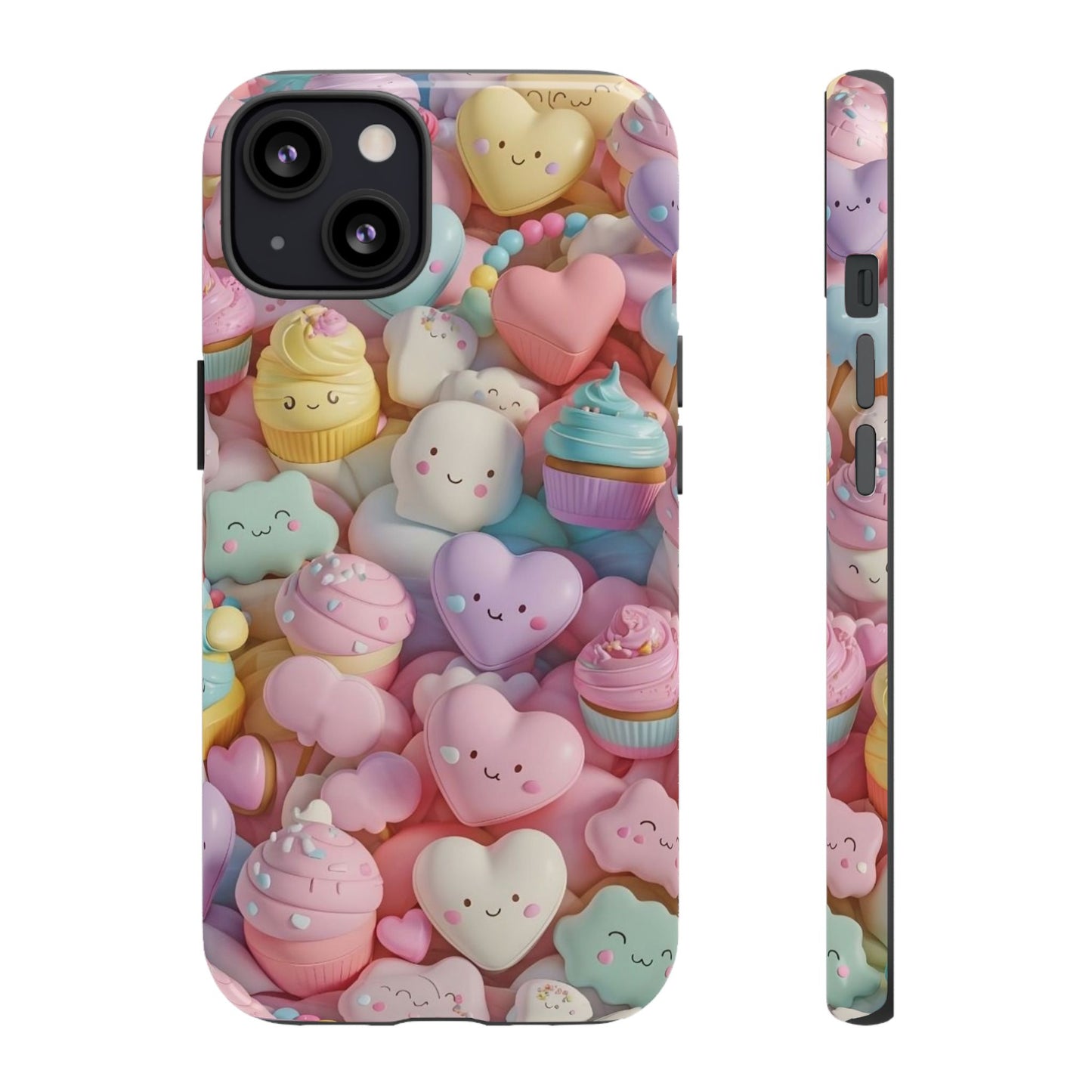 Cute Kawaii Phone Case - Tough Cases with Sweet Treats Design
