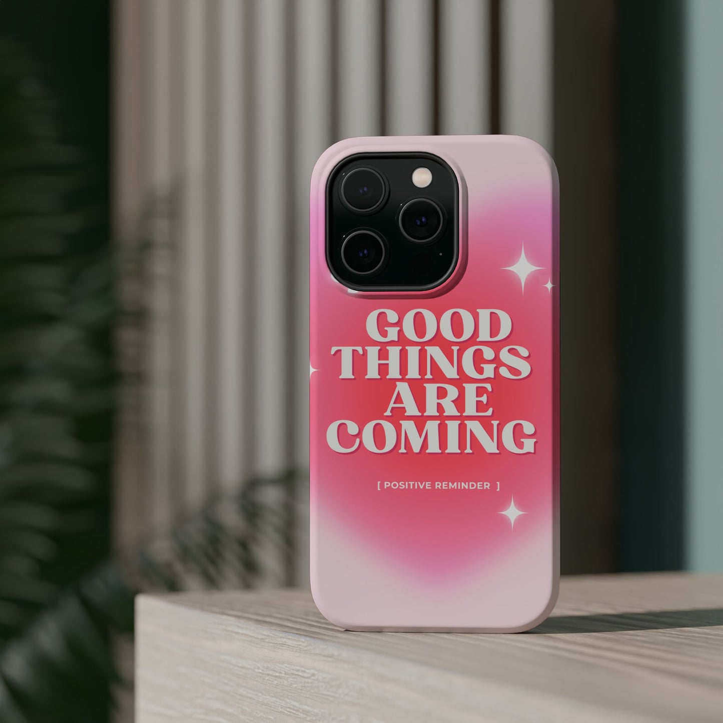 Good things are coming phone case