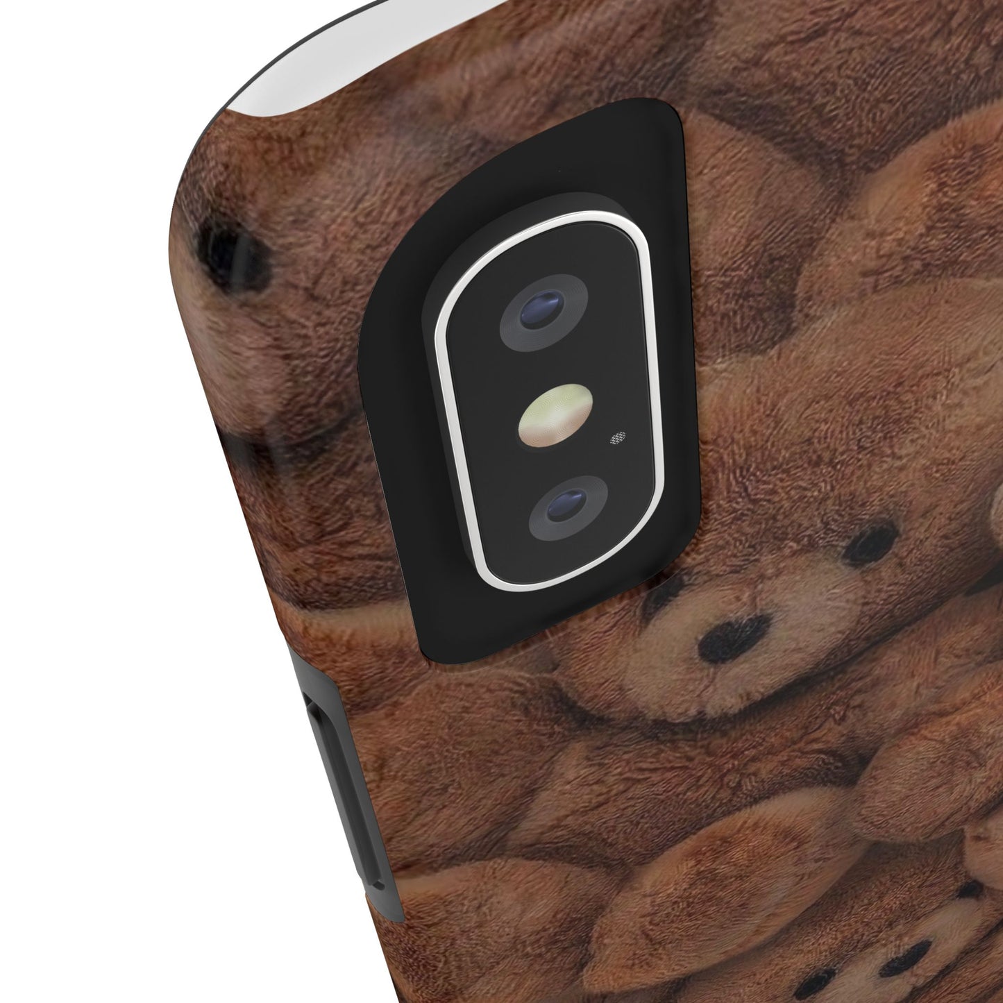 Cuddly Bear Tough Phone Case - Cute and Durable Teddy Bear Design