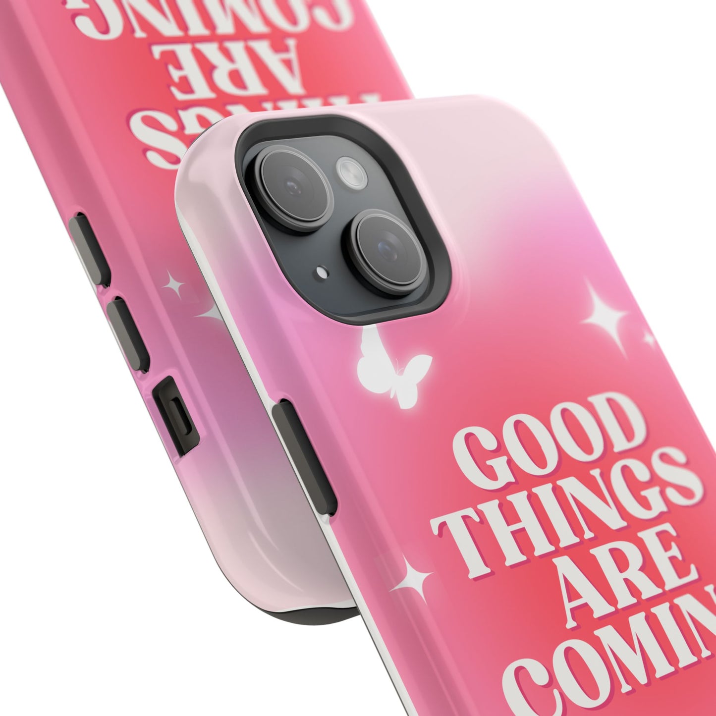 Good things are coming phone case