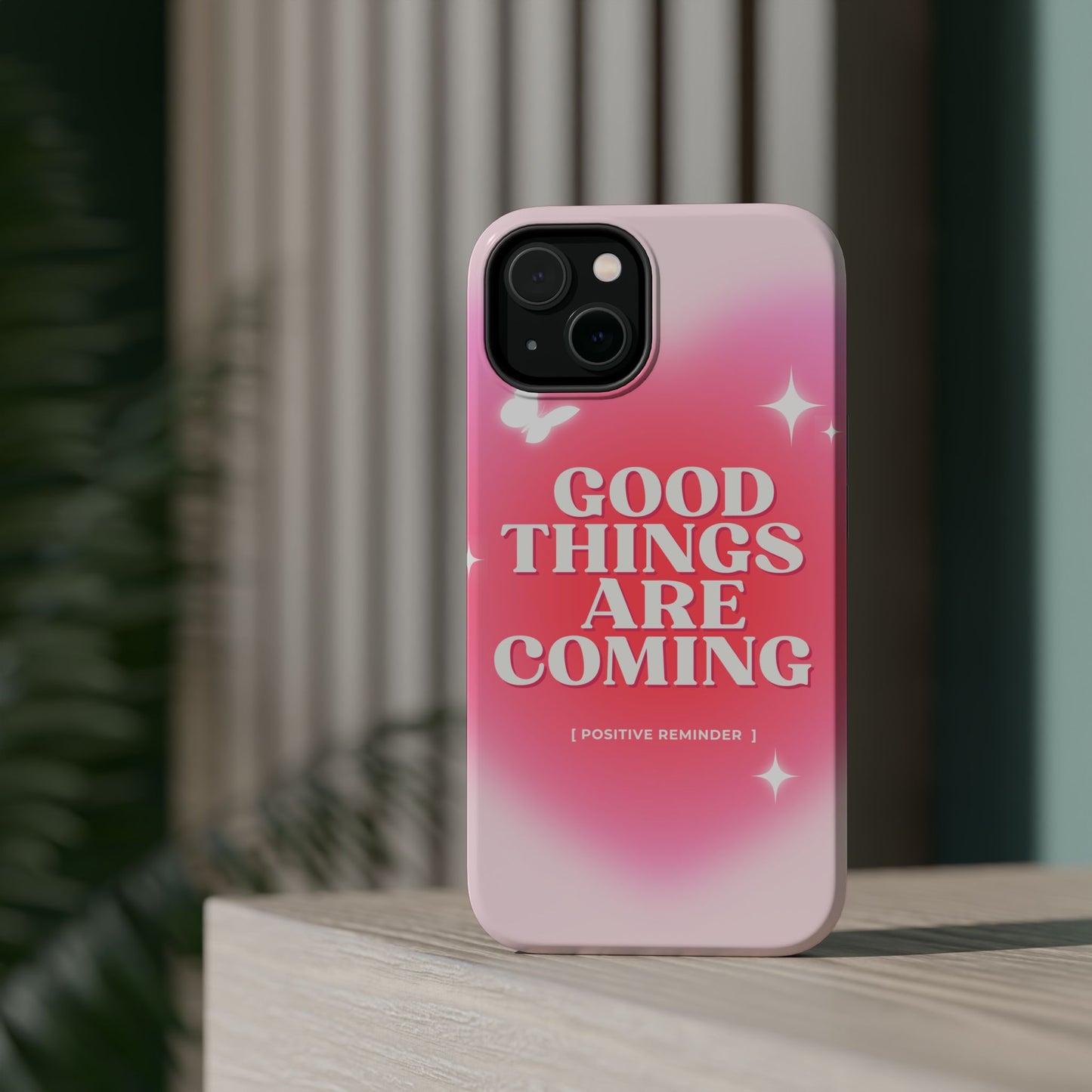 Good things are coming phone case