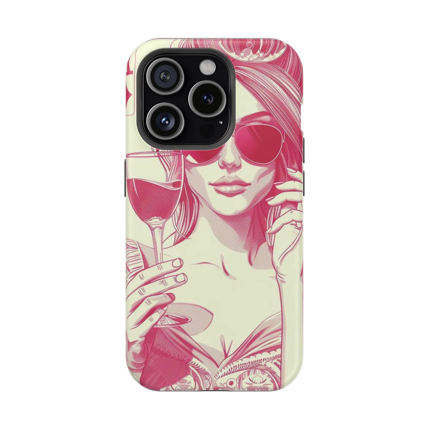 Chic Magnetic Phone Case - Stylish Design, Perfect for Fashionistas, Gift for Birthdays, Holidays, and Every Day