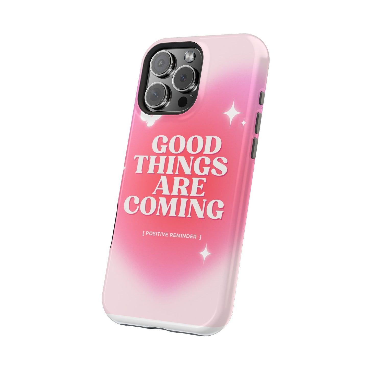 Good things are coming phone case