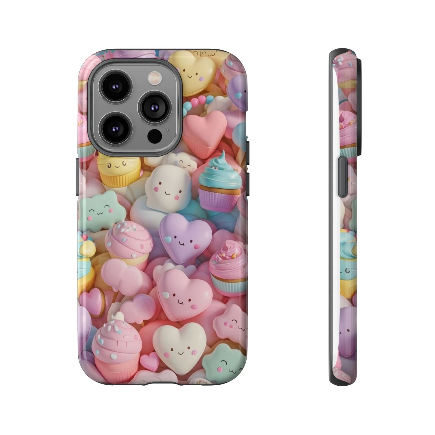 Cute Kawaii Phone Case - Tough Cases with Sweet Treats Design
