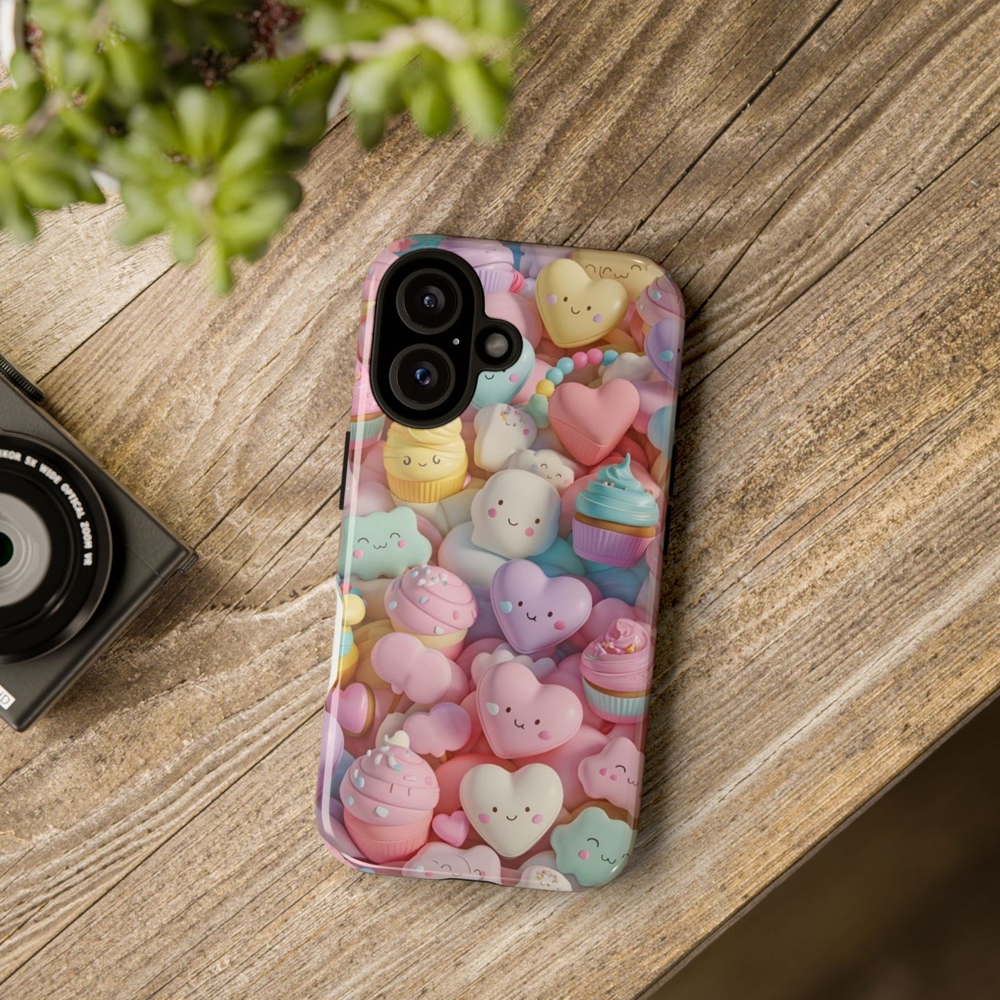 Cute Kawaii Phone Case - Tough Cases with Sweet Treats Design