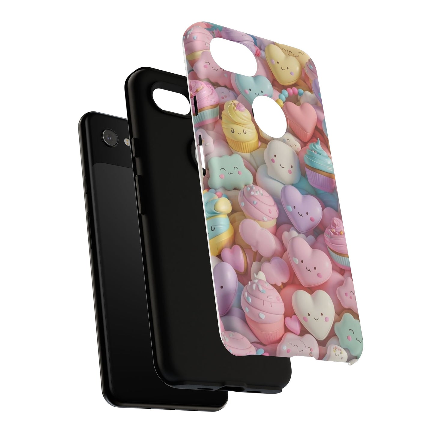 Cute Kawaii Phone Case - Tough Cases with Sweet Treats Design