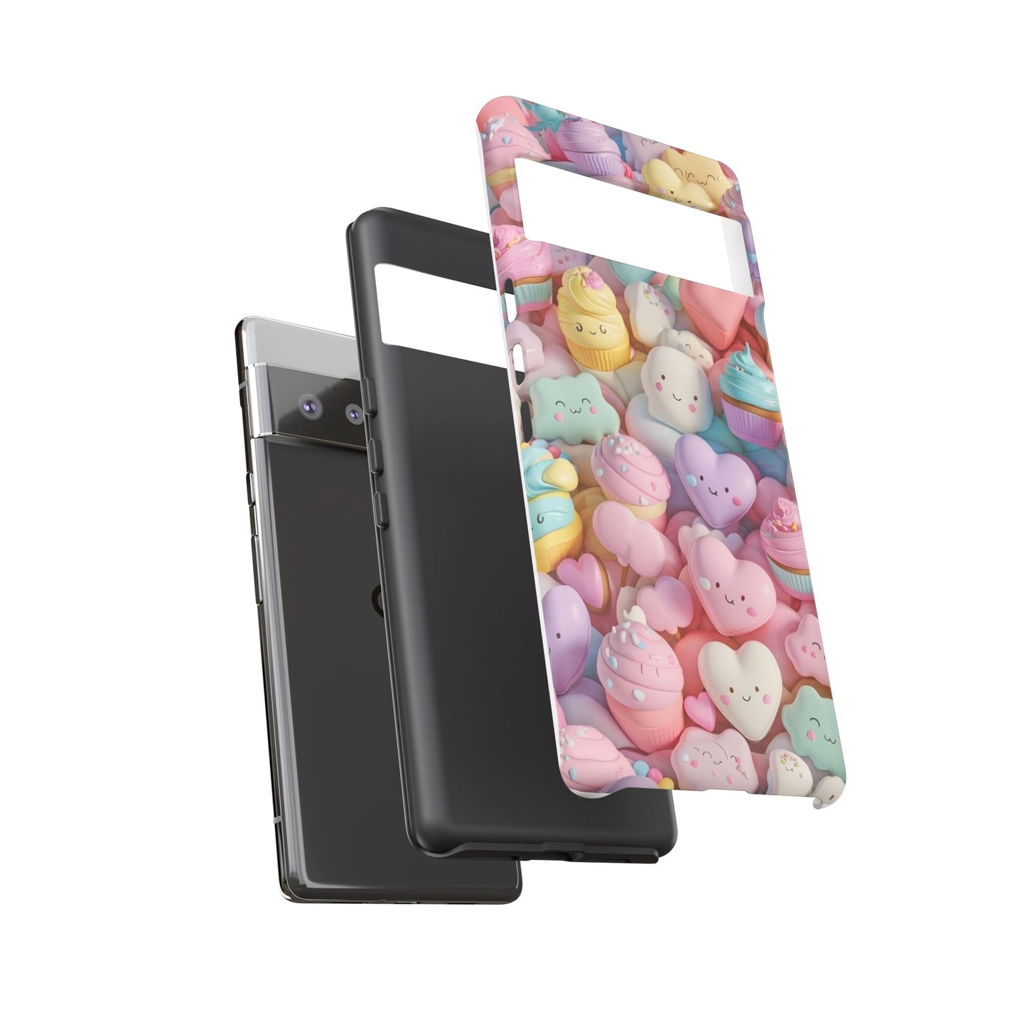 Cute Kawaii Phone Case - Tough Cases with Sweet Treats Design