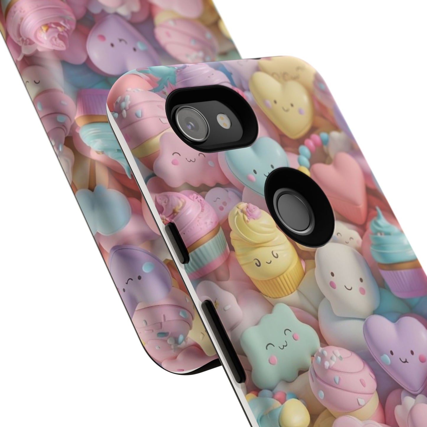 Cute Kawaii Phone Case - Tough Cases with Sweet Treats Design