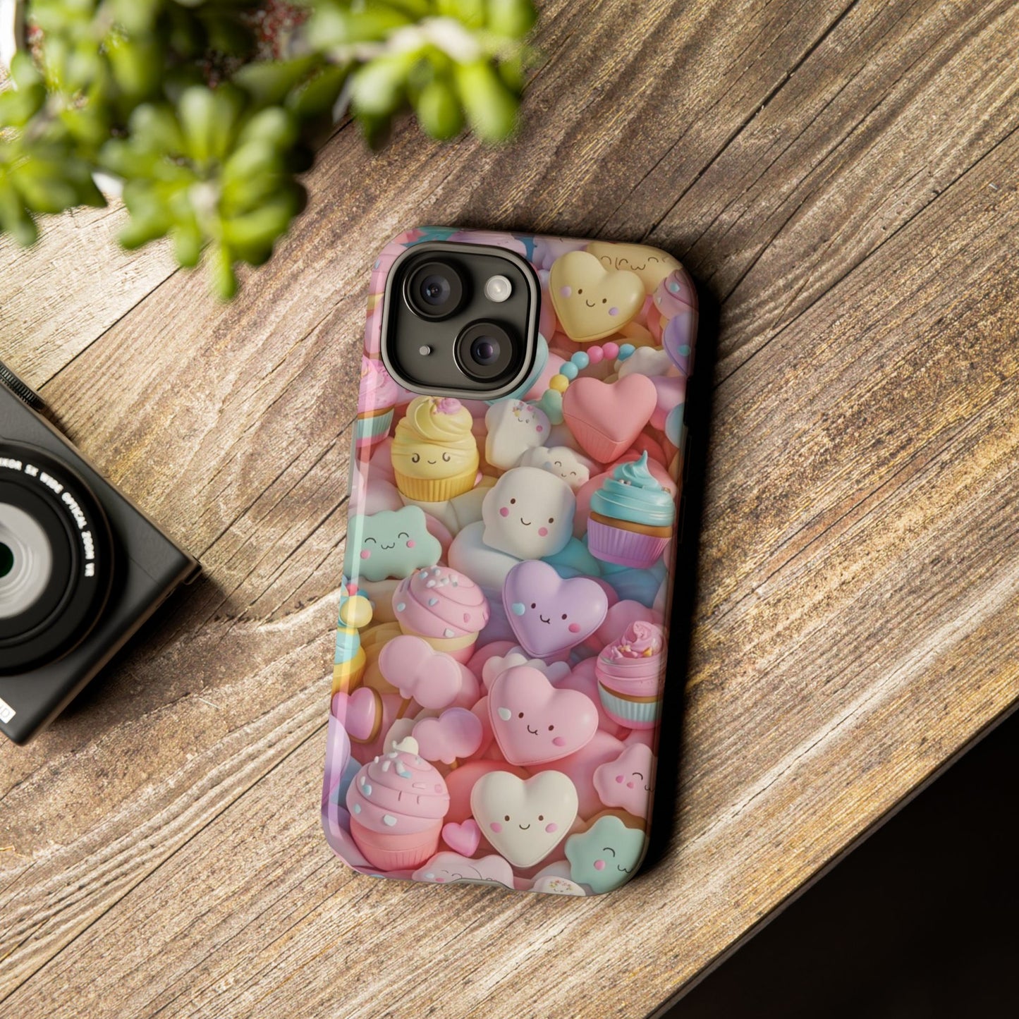 Cute Kawaii Phone Case - Tough Cases with Sweet Treats Design