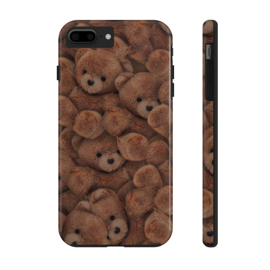 Cuddly Bear Tough Phone Case - Cute and Durable Teddy Bear Design
