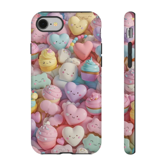 Cute Kawaii Phone Case - Tough Cases with Sweet Treats Design