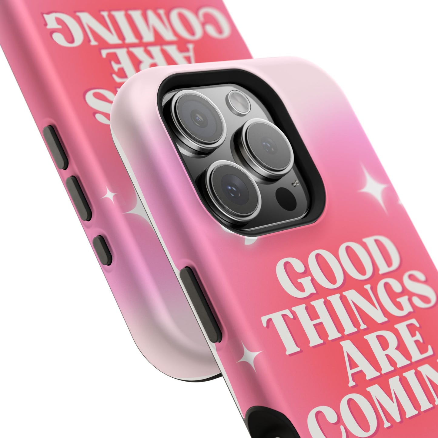 Good things are coming phone case