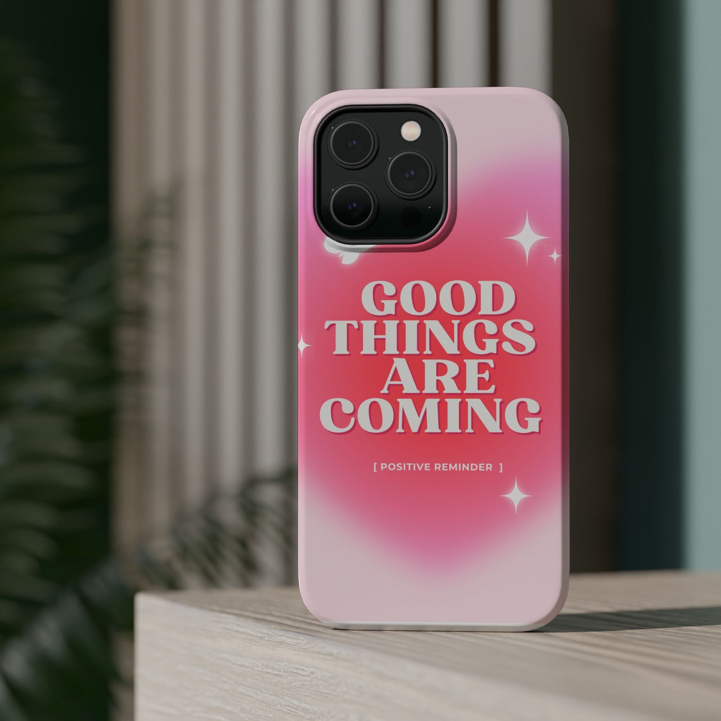 Good things are coming phone case