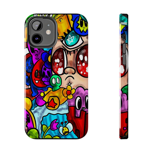 Colorful Tough Phone Case - Fun & Durable Protection