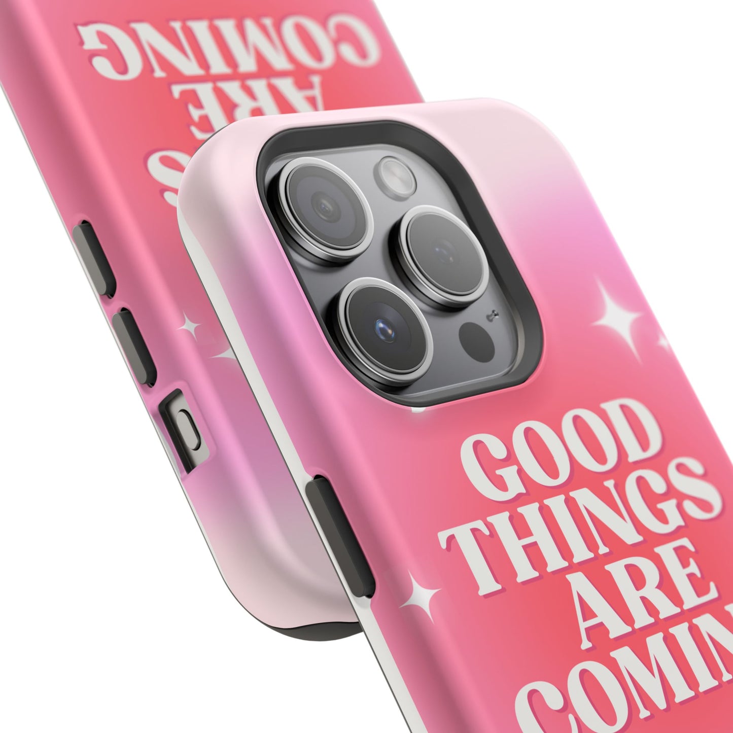 Good things are coming phone case