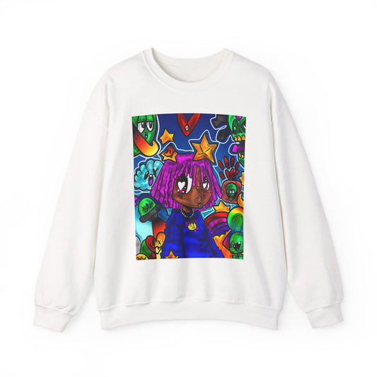 Space King Crewneck Sweatshirt - Unisex Heavy Blend™