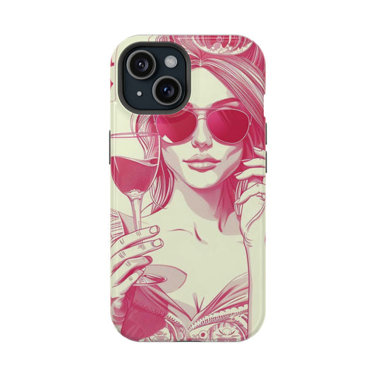 Chic Magnetic Phone Case - Stylish Design, Perfect for Fashionistas, Gift for Birthdays, Holidays, and Every Day