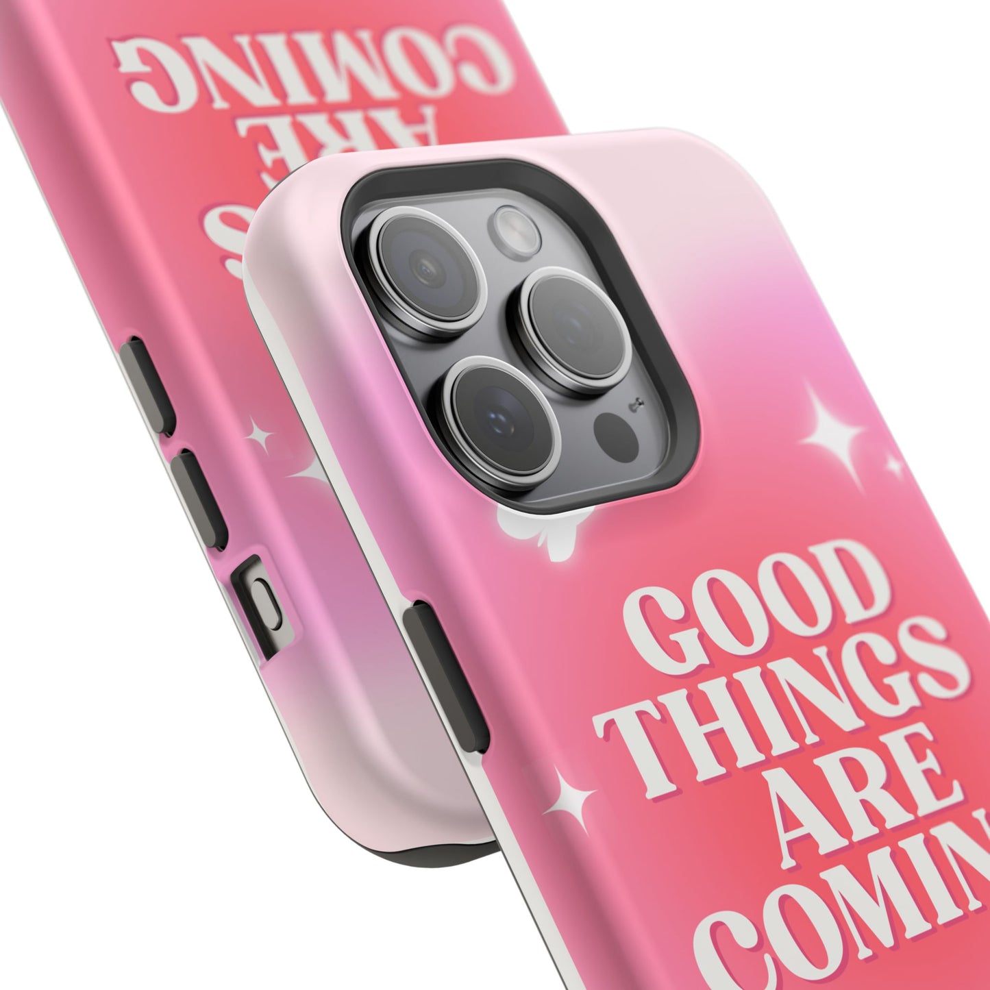 Good things are coming phone case