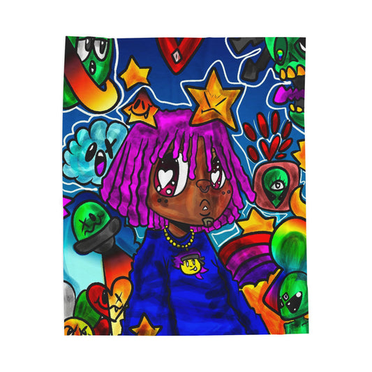Space King Velveteen Plush Blanket